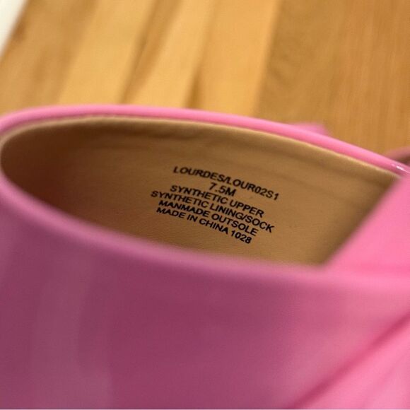 Steve Madden Lourdes Heel ~ Pink Patent - Picture 7 of 7